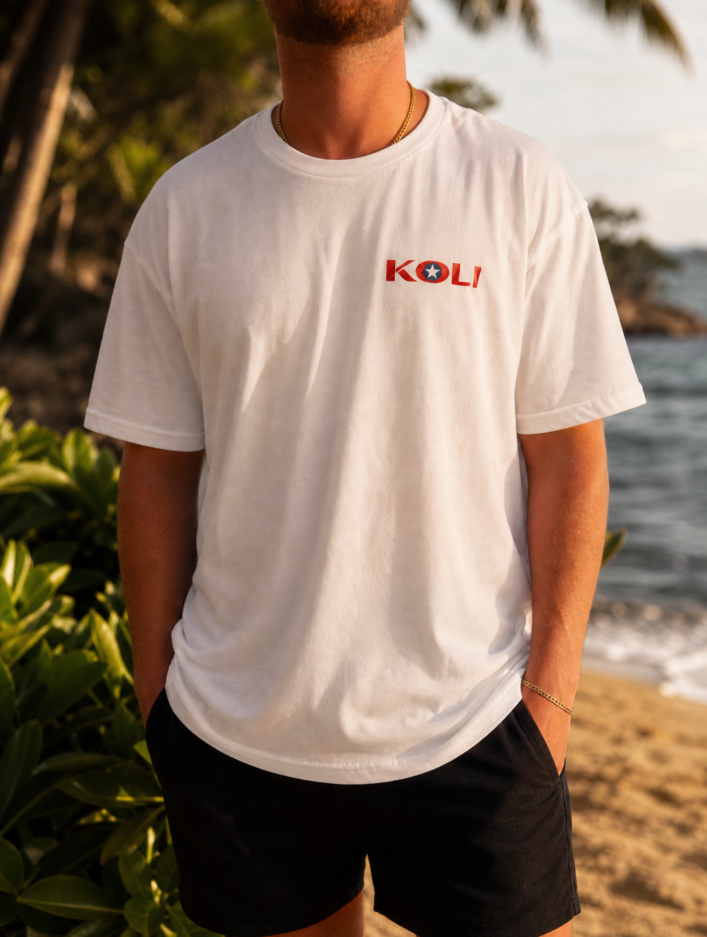 Koli, Red White & Blue T Shirt
